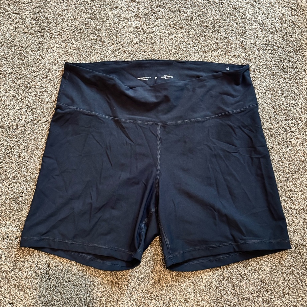 Navy Bike Shorts